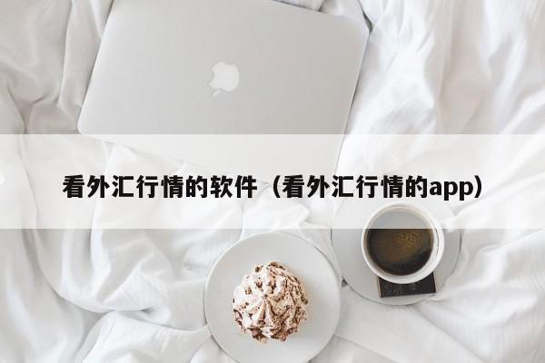 看外汇行情的软件（看外汇行情的app）