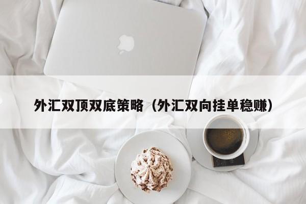外汇双顶双底策略（外汇双向挂单稳赚）